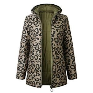 NWT Kirundo Ltwt Jacket Leopard Print Med